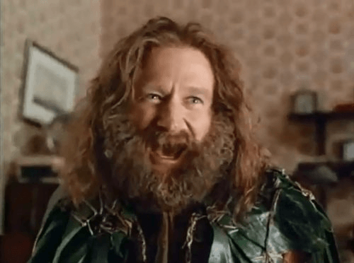 'What year is it' meme featuring the adult Alan from Jumanji