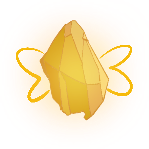 A crystal...